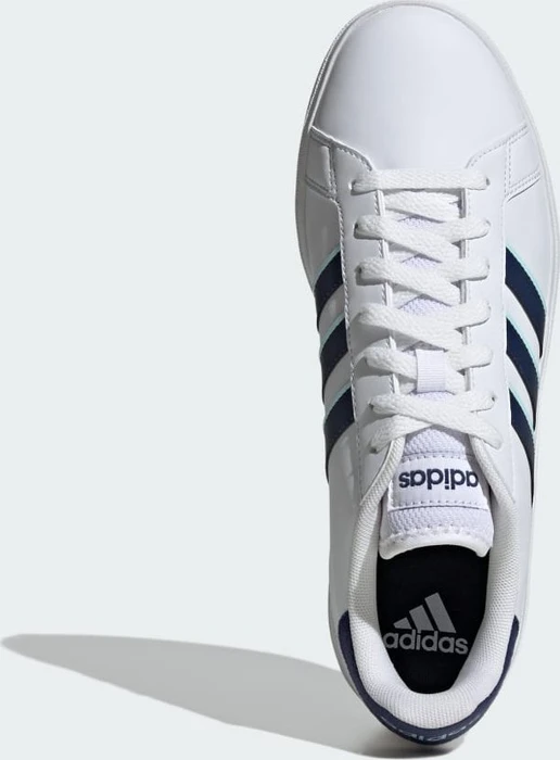 adidas Grand Court TD Lifestyle Court Casual cloud white/dark blue/semi flash aqua (Herren)