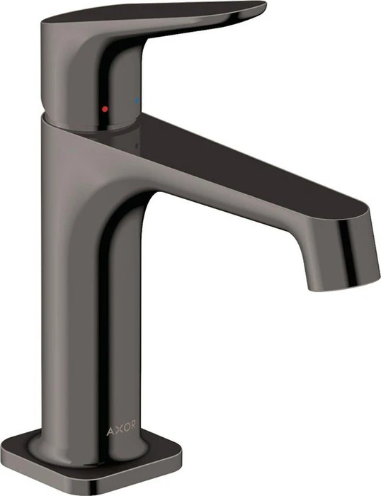 Hansgrohe Axor Citterio M 100 Waschbeckenarmatur mit Ablauffernbedienung polished black chrome