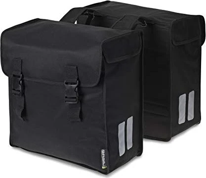 Basil Mara 3XL Doppeltasche Gepäcktasche schwarz