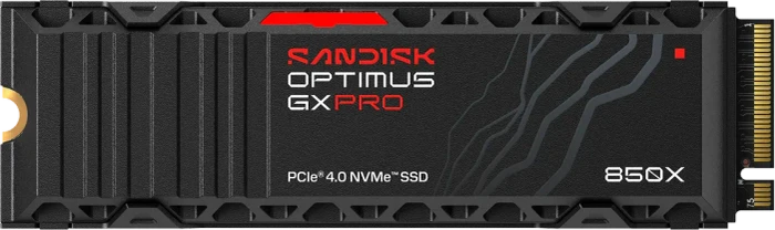 SanDisk Optimus GX PRO 850X 8TB, M.2 2280 / M-Key / PCIe 4.0 x4, Kühlkörper