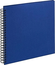 Walther Design Spiralalbum Cloth 30x30 blau