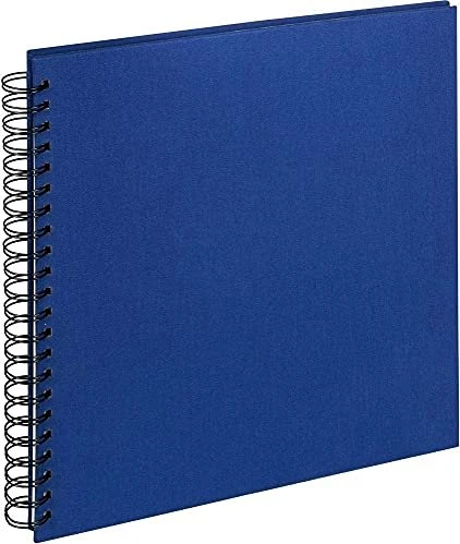 Walther Design Spiralalbum Cloth 30x30 blau