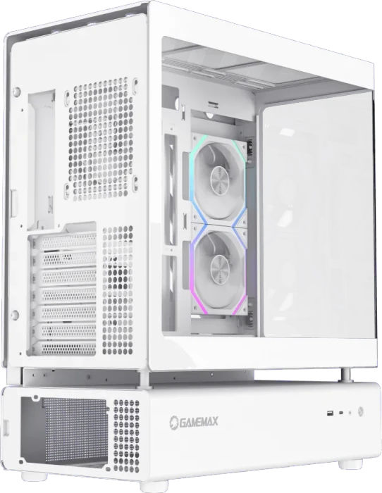 GameMax N80 White, Glasfenster