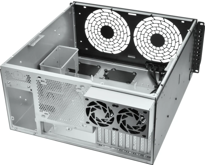 SilverStone RM51, schwarz, 5HE, ATX