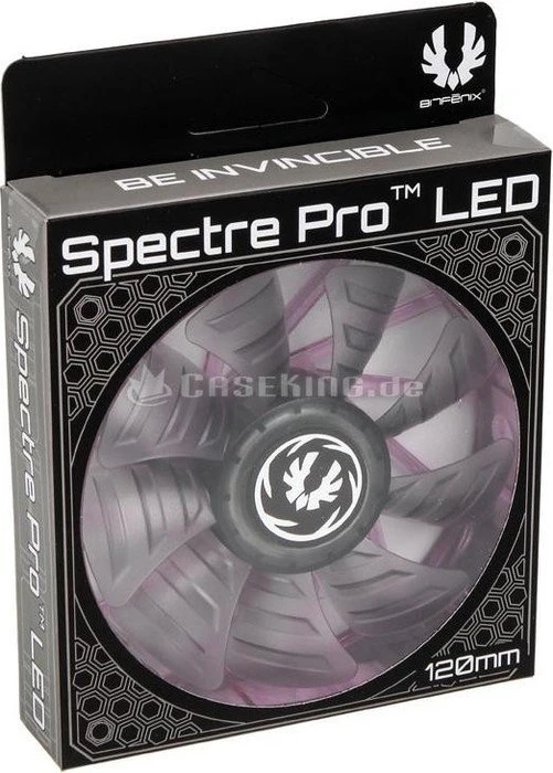 BitFenix Spectre Pro LED violett, 120mm