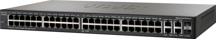 Cisco SG300 Rackmount Gigabit Managed Switch, 50x RJ-45, 2x RJ-45/SFP