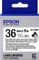 Epson LK-7WBC/LC-7WBC9 Cable Wrap Beschriftungsband, 36mm, schwarz/weiß Vorschaubild