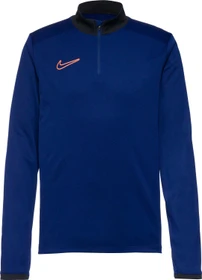 Nike Academy Dri-FIT Football 1/4-Zip Funktionsshirt langarm blue void/black/orange pulse (Herren)