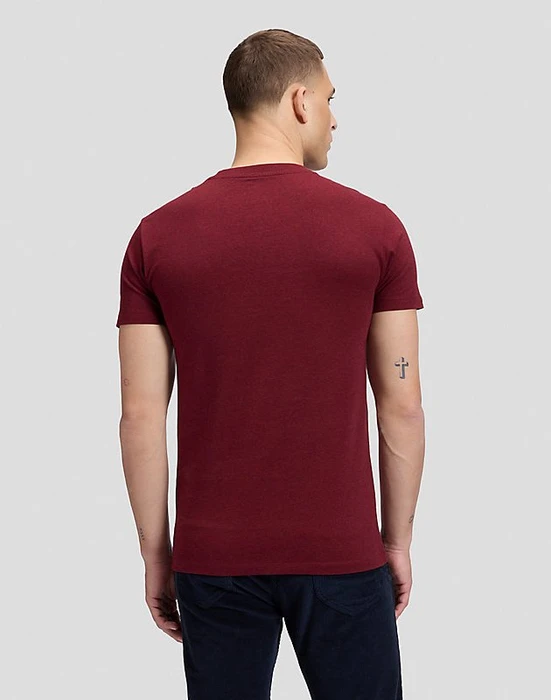 Lee Slim Ultimate Pocket T-Shirt kurzarm port mele (Herren)