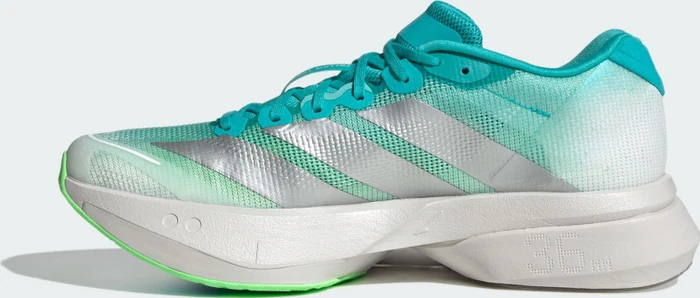 adidas Adizero Boston 13 hi-res aqua/matte silver/grey one (Damen)