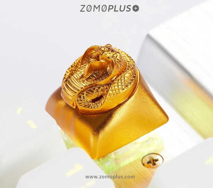 Zomoplus Fantastic Beasts Series Keycap Kobra, Aluminium, gold, 1 Taste