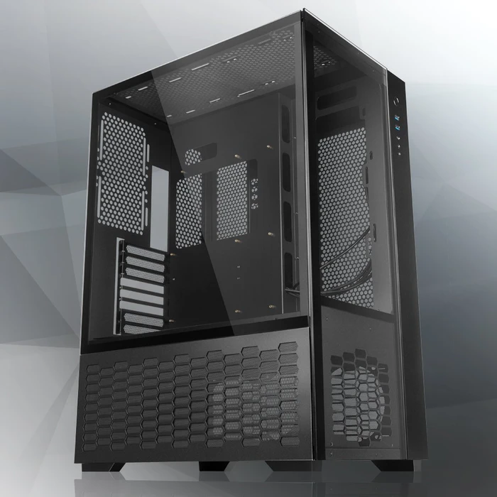 Raijintek Paean Premium, Glasfenster