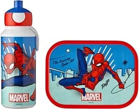 Mepal Campus Trinkflasche & Brotdose Pausen-Set Spiderman, 2-tlg.