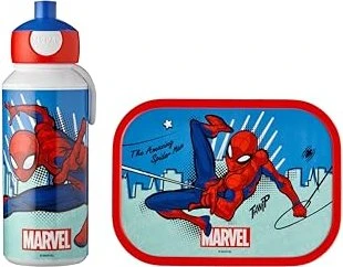 Mepal Campus Trinkflasche & Brotdose Pausen-Set Spiderman, 2-tlg.