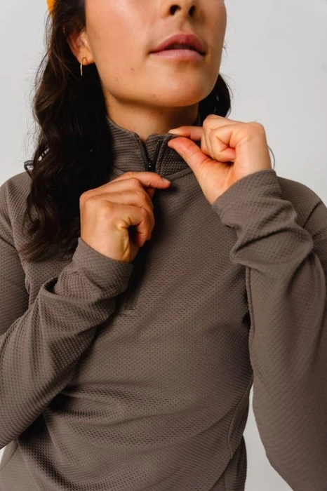 Gonso Essential Therm Trikot langarm gray phoenix (Damen)