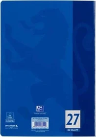 Oxford Schulheft, A4, Lineatur 27, dunkelblau, 32 Blatt, 10er-Pack