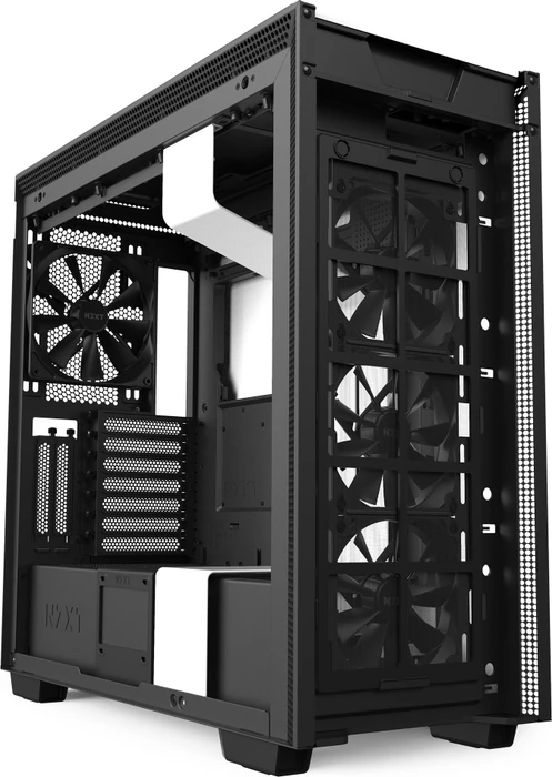 NZXT H710i, weiß, Glasfenster