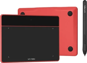 XP-Pen Deco Fun XS, Carmine Red