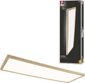 Paulmann Atria Shine Backlight LED Panel 580x200 3000K eckig 22W holzoptik