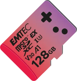 Emtec Express Gaming R880/W550     128GB, UHS-I U3, A1, Class 10, SD Express EX I