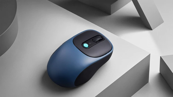 Keychron BM24 Wireless Mouse Space Gray schwarz/grau, USB/Bluetooth