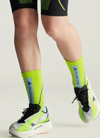 adidas by Stella McCartney Crew Socken semi solar slime/glow blue/lucid blue (Damen)