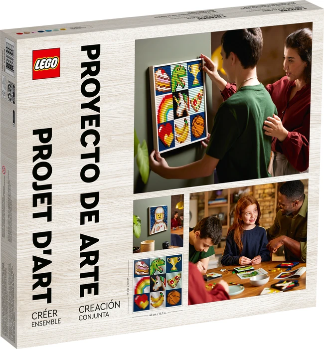 LEGO Art - Gemeinsames Kunstprojekt