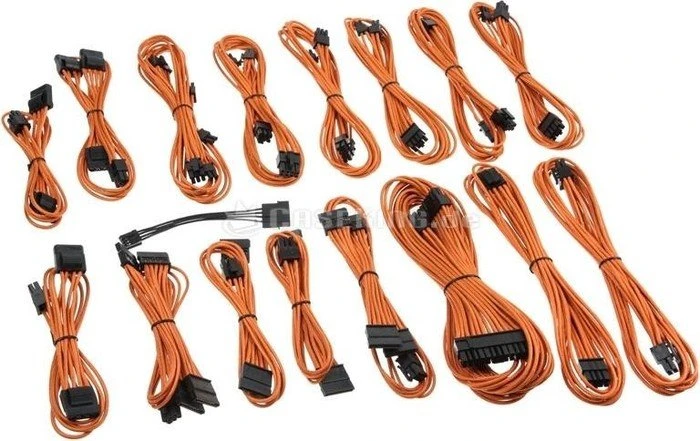 CableMod C-Series ModFlex Full Cable Kit, AXi, HXi, RM, orange