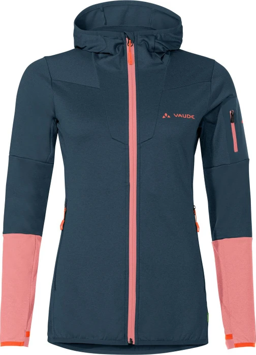 Vaude Monviso Fleece Hooded Funktionsjacke dark sea (Damen)