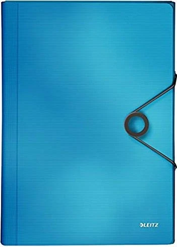 Leitz Solid Projektmappe, 6 Fächer, A4, hellblau