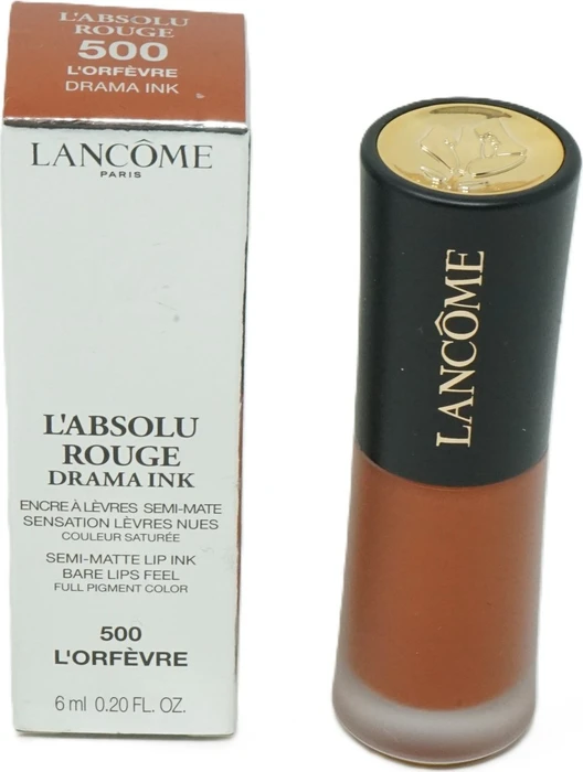 Lancôme L'Absolu Rouge Drama Ink Lippenstift 500 l'orfèvre, 6ml