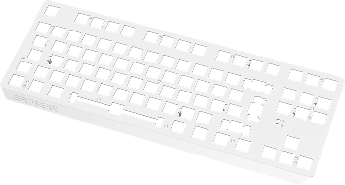 Endorfy SilentiumPC SPC Gear GK630K, PBT, LEDs RGB, Onyx White Tournament, Kailh BROWN, USB, DE