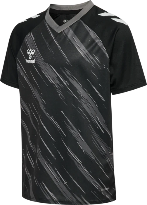 hummel Match Triumph Trikot kurzarm black/steel grey (Junior)