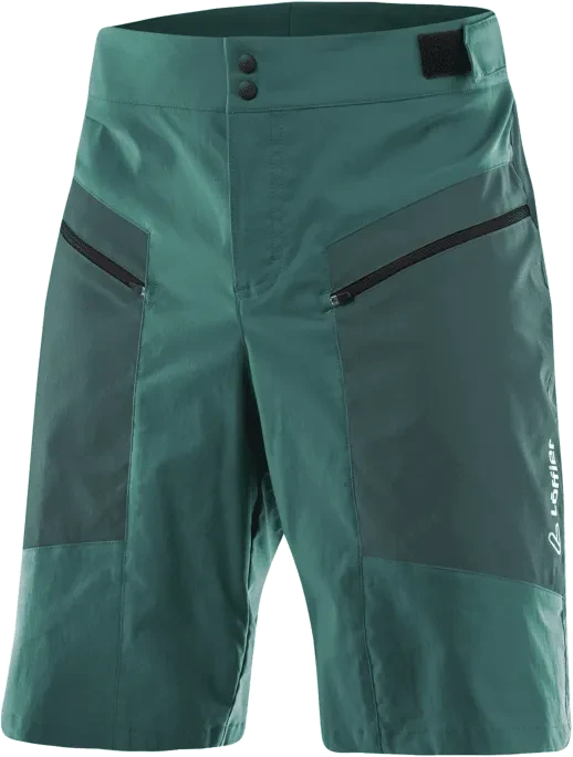 Löffler Lance-E CSL Fahrradhose kurz pine (Herren)