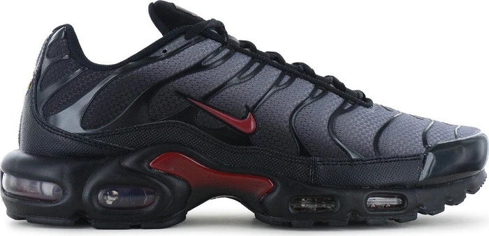 Nike Air Max Plus schwarz/pencil point/team crimson (Herren)