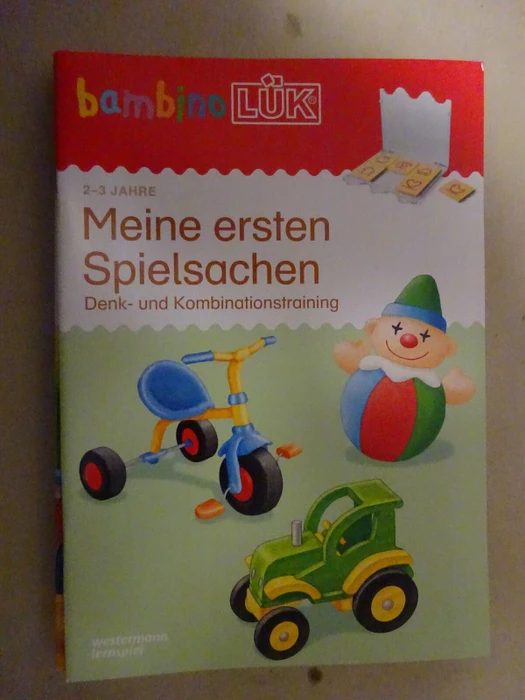 bambino LÜK Wahrnehmung und Konzentration Meine ersten Spielsachen