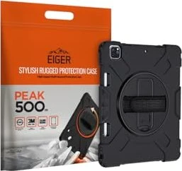 Eiger Eiger Peak 500M Drop Protection Case für Apple iPad Air 13" (2024)/Pro 12.9" (2021/22), schwarz