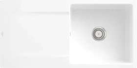 Villeroy & Boch Siluet Flat 980x490mm Einbau Becken reversibel snow white