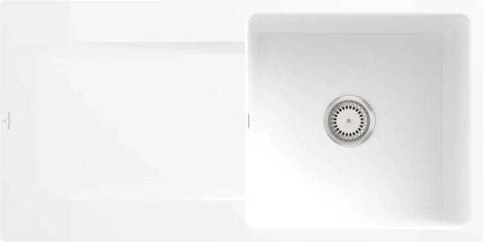 Villeroy & Boch Siluet Flat 980x490mm Einbau Becken reversibel snow white