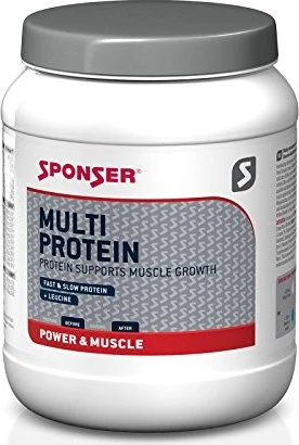 Sponser Multi Protein Erdbeer 850g