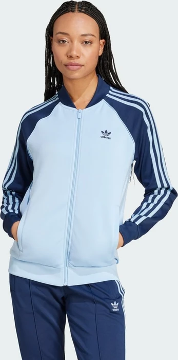 adidas Adicolor Classics SST Originals Trainingsjacke clear sky (Damen)