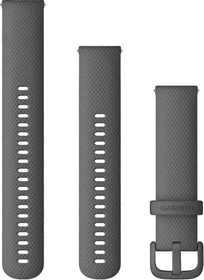 Garmin Schnellwechsel Ersatzarmband 20mm Silikon shadow grey