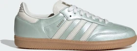 adidas Samba OG linen green metallic/off white/cyber metallic (Damen)