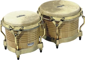 LP Matador Wood Bongos Natural/Gold