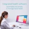 Swiftpoint PenPoint Ergonomic Mouse with Health Software weiß/grau, USB/Bluetooth Vorschaubild