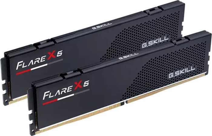 G.Skill Flare X5 schwarz UDIMM 128GB Kit, DDR5-6000, CL36-44-44-96