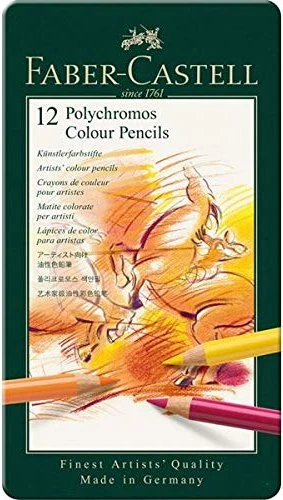 Faber-Castell Castell 9000 Bleistift 4B graphit, grün, 12er-Pack