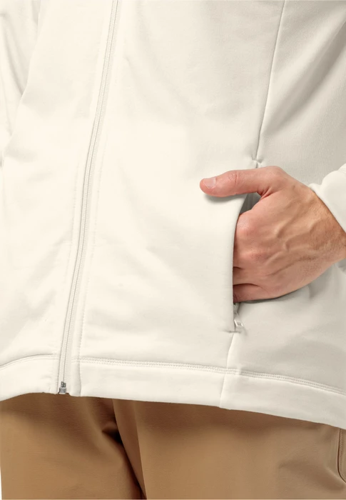 Jack Wolfskin Waldsee Hooded Jacke cotton white (Herren)