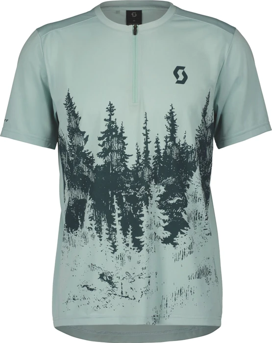 Scott Trail Flow Zip Trikot kurzarm (Herren)
