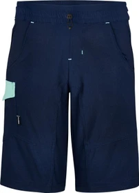 Cube Baggy Shorts inkl. Innenhose Fahrradhose kurz schwarz/blau/weiß (Junior)